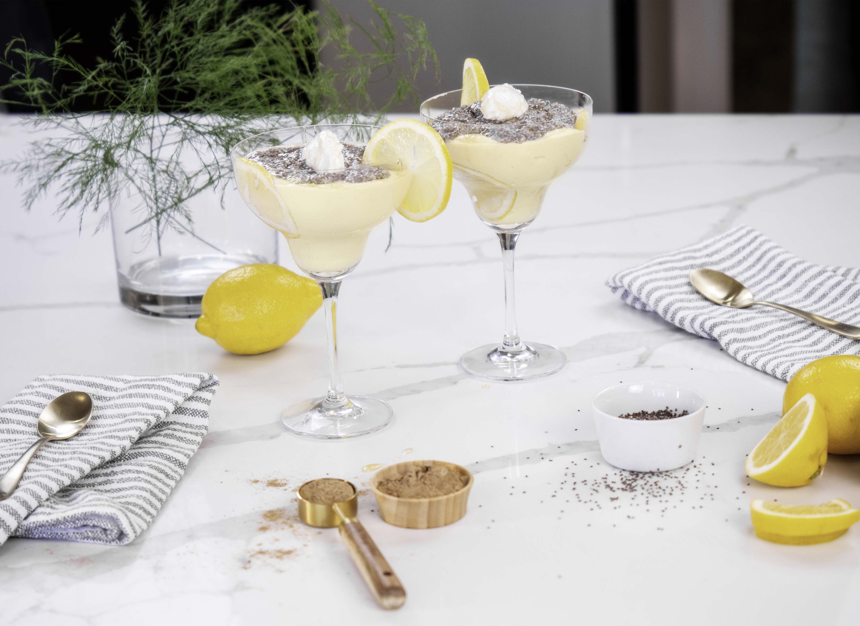 Lemon Cream Superfood Chia Seed Pudding – Longevity by Brooke Burke Body